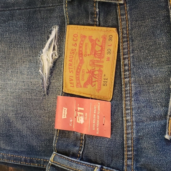 Nwt! Levi's Slim w30 L30 - Picture 7 of 11